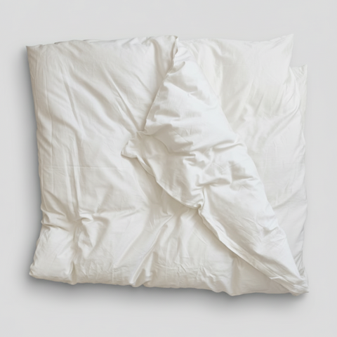 blanc, housse de duvet