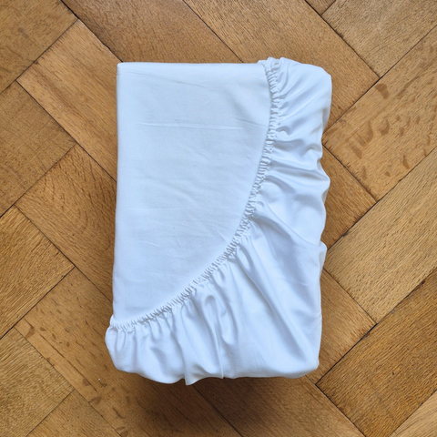 drap housse, blanc, matelas